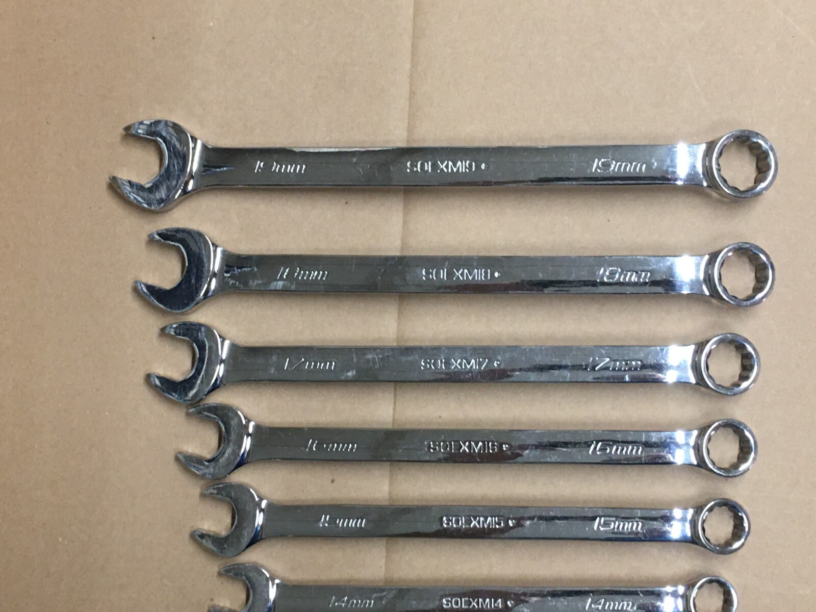 Snap On 13pc Metric Wrench Set – 7mm-19mm – Flank Drive Plus – Slightly Used