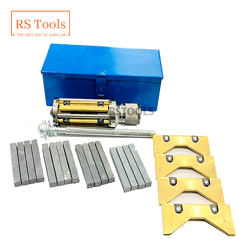 Cylinder Engine Hone Kit 2-1/2″ To 5-1/2″ Honing Machine + 4 Grit Stones RSTOOLS