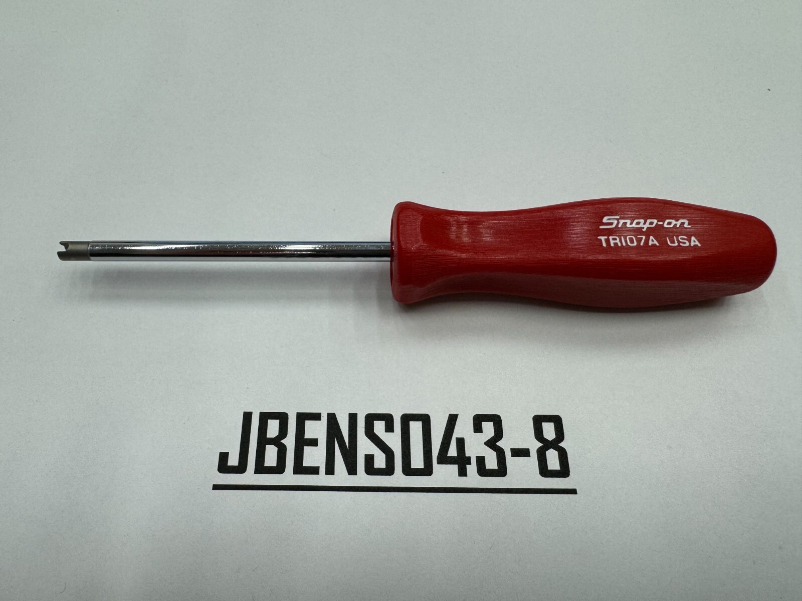 Snap-on Tools USA NEW RED Hard Grip Tire Valve Core Tool TR107AR