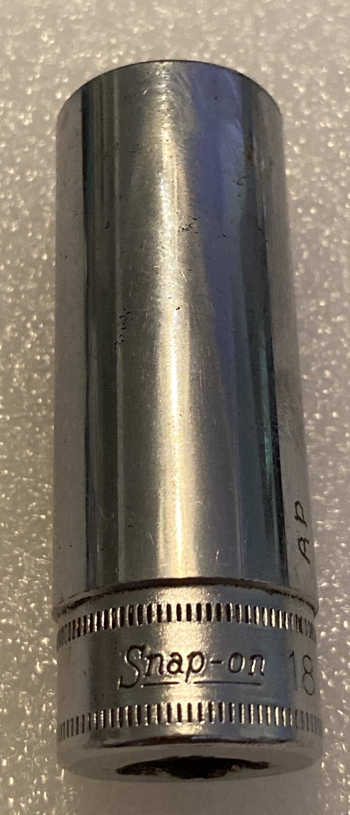 Snap-On Tools 18mm 6-Point Deep Socket Sfsm18 USA