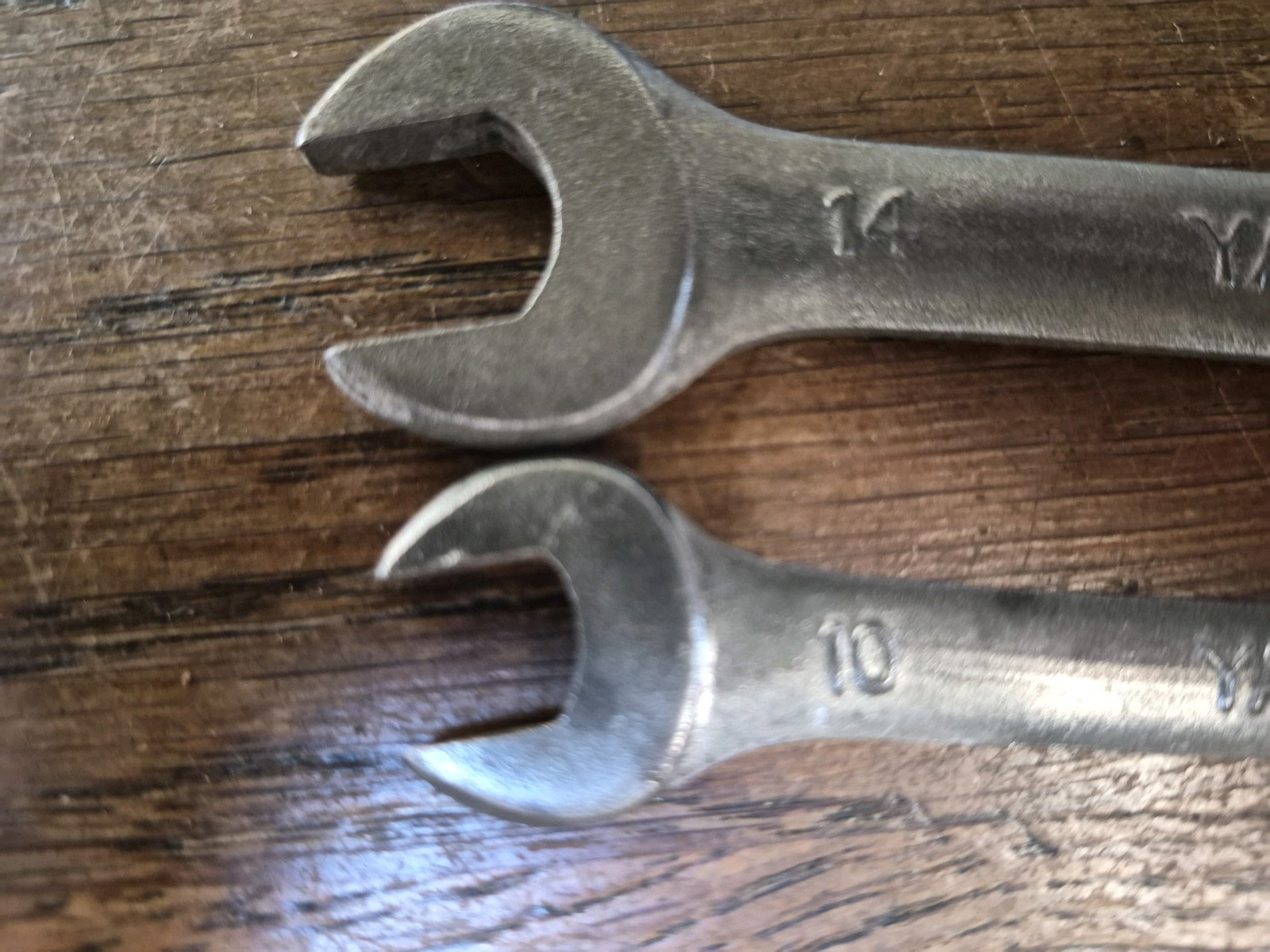 Pair of YAMAHA Metric Spanners. 10/12 & 14/17.