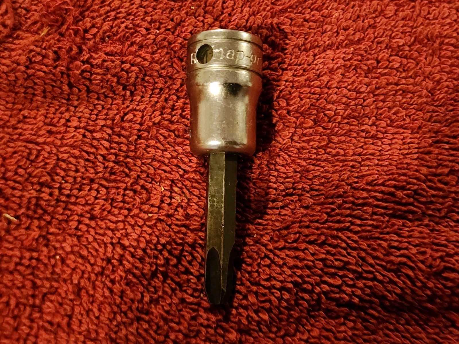 1956 Snap-on Tools FP-32A #3 Phillips Socket, 3/8″ Drive Chrome