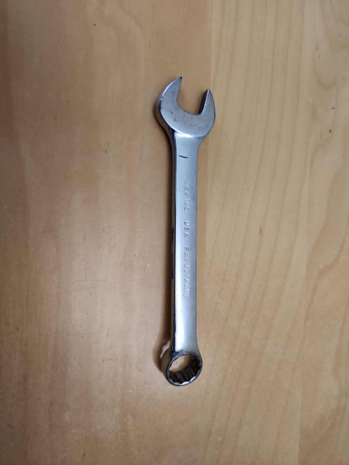 Snap-on Tools 9/16” SAE Combination Wrench OEX180 USA