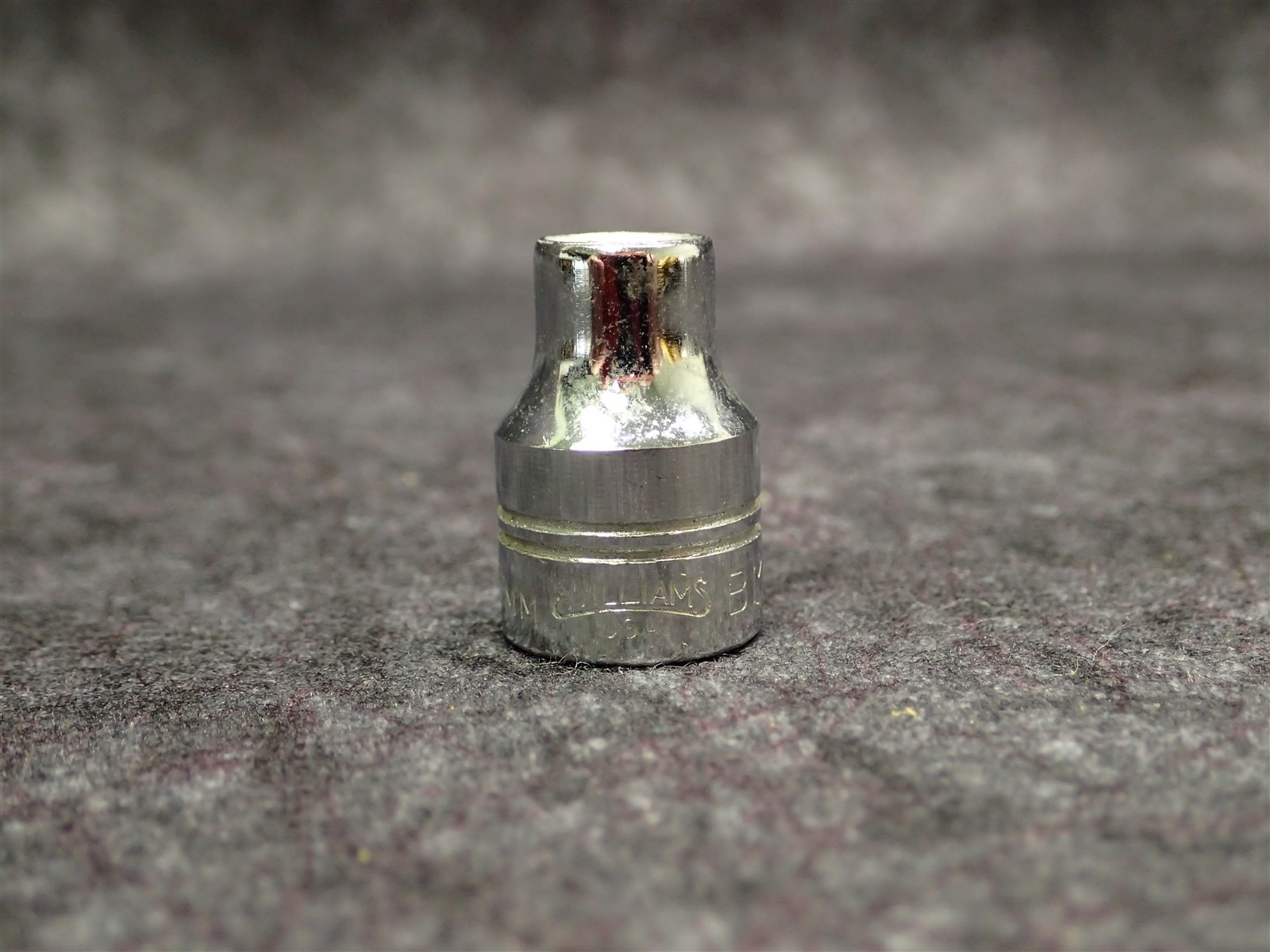 New WILLIAMS Vulcan 3/8″ DR X 7MM HEX SOCKET, P/N BM-607, NOS USA BN101