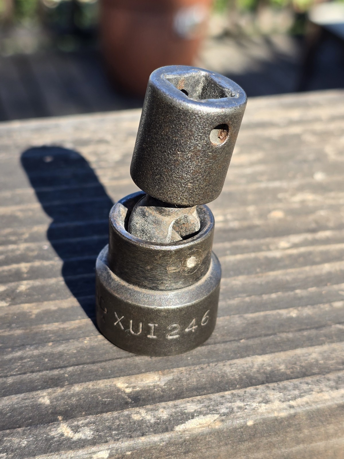 MAC Tools 3/4″ Swivel 3/8″ Drive Socket 6pt XUI 246 USA