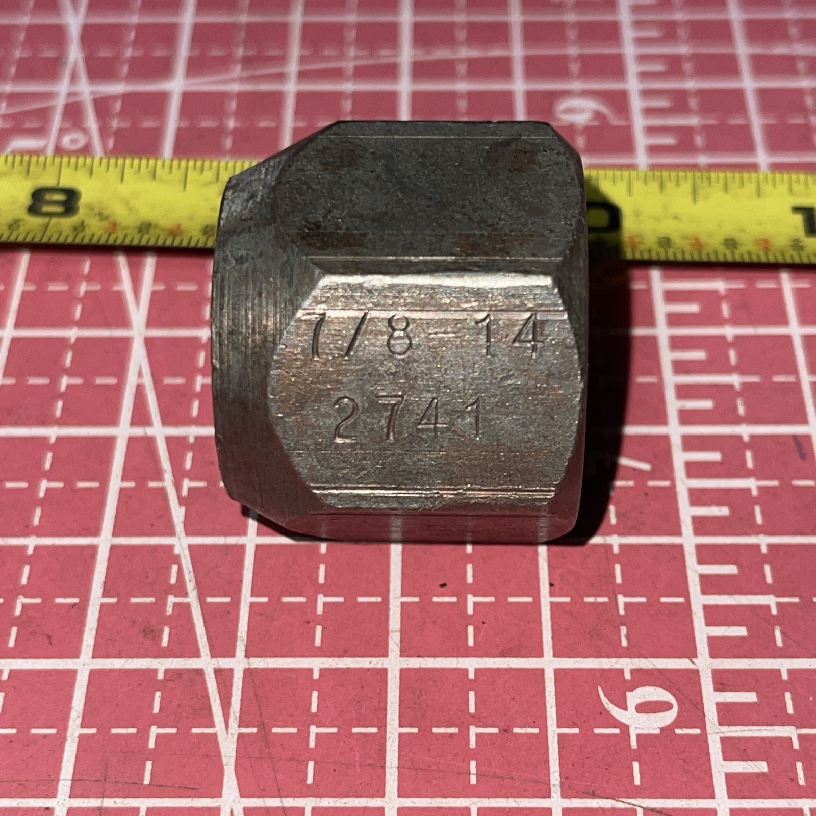National USA 2741 Push Pull Adapter 7/8-14 Female To 5/8-18 Female Connect OTC