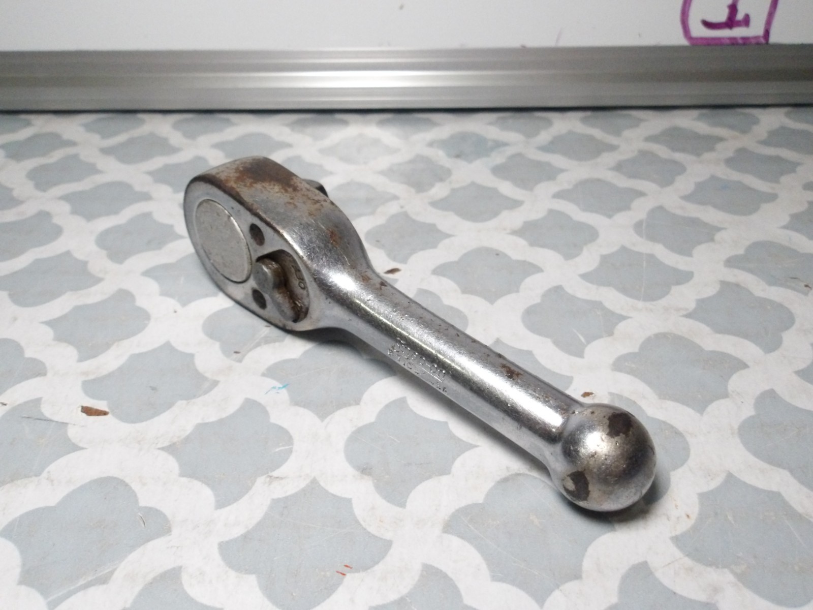 Snap-On 3/8″ Stubby Mini Ratchet 4″ F710BK