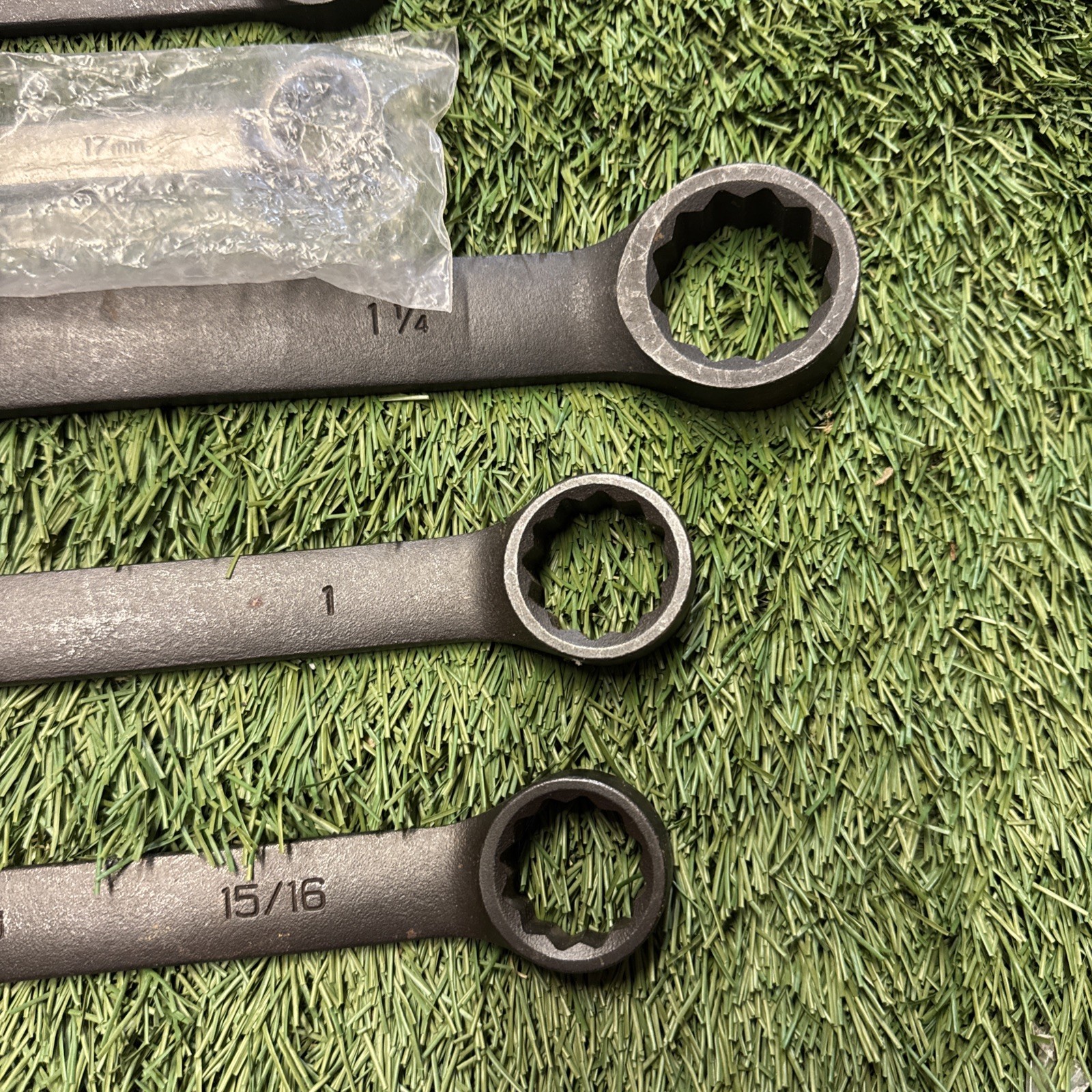Armstrong USA Combination Wrench Lot 1-1/4 1 15/16 28 25 18 17mm