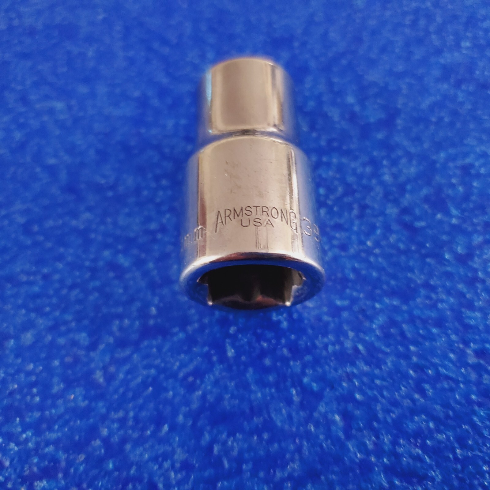 Armstrong USA 13mm 12 Point 1/2 Dr Socket 39-113 Mechanics Tool Steel Drive