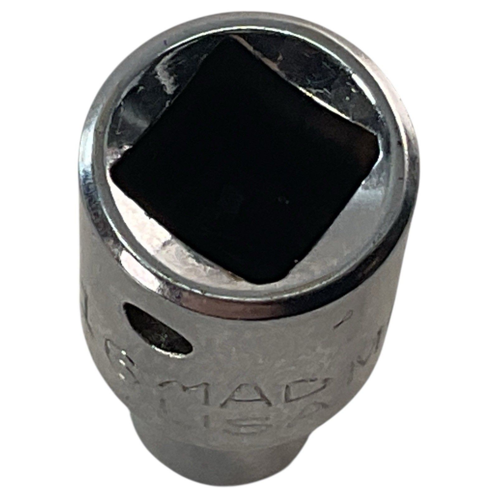 Mac Tools Shallow Socket M66 3/16″ SAE 6pt 1/4″ Drive Chrome USA Mechanic Tool