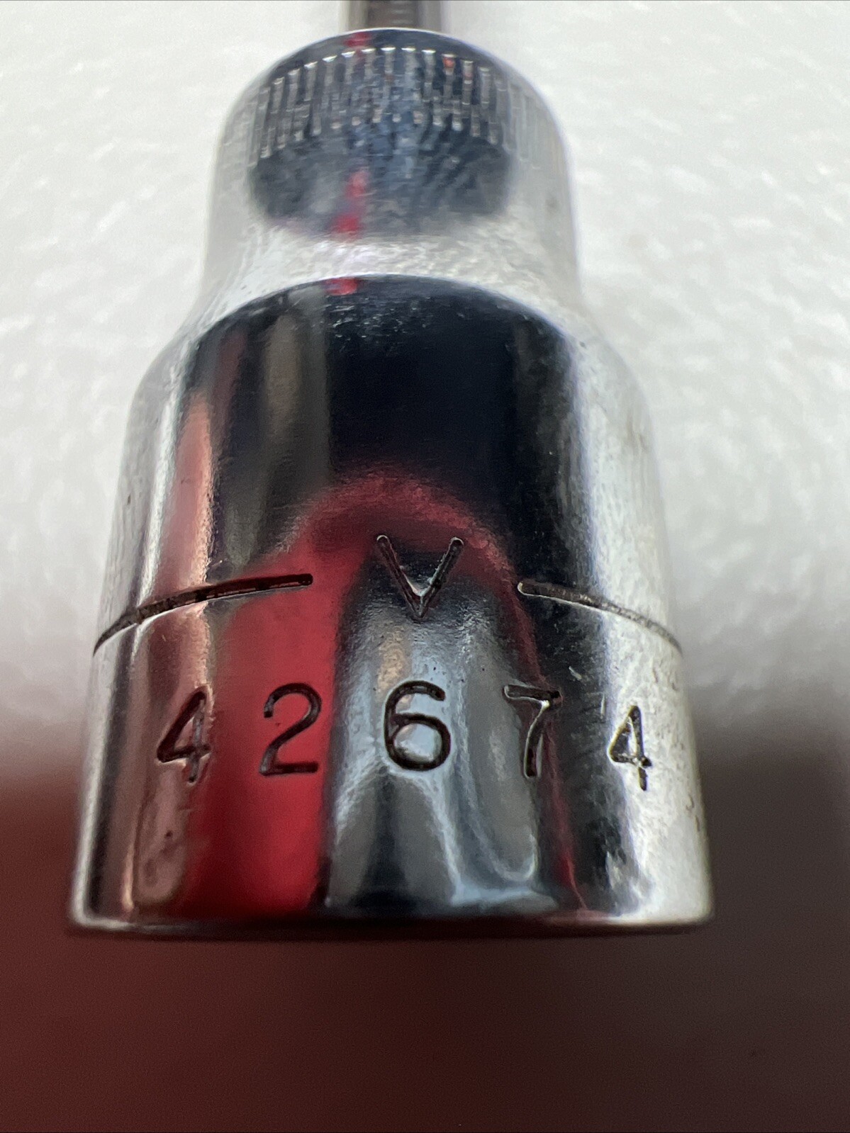 Craftsman Vintage 3/8″ Drive 4MM Hex Head Socket V 42674 USA