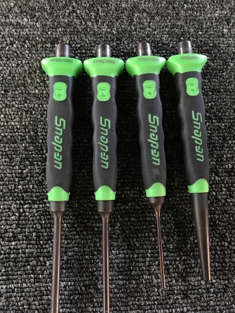 Snap-on Punch and Chisel Set of 10 PPCSG710G Soft Grip
