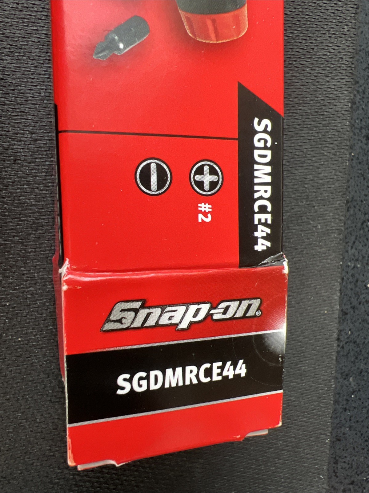 Snap On NEW SGDMRCE44 Red Soft Grip 5 Position Handle Ratchet Screwdriver ❤️