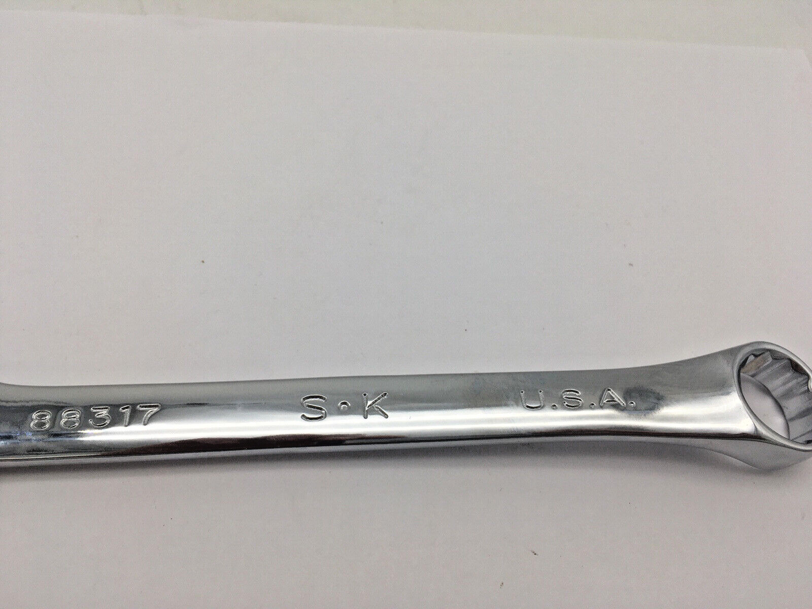 SK Hand Tools 88317 17mm 12pt Metric Combination Wrench Looks New