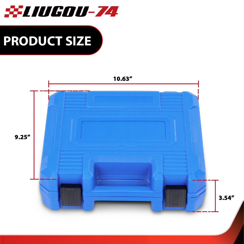 Bushing Press Kit Bushing Puller Tool With Storage Case Fit For Volkswagen Audi