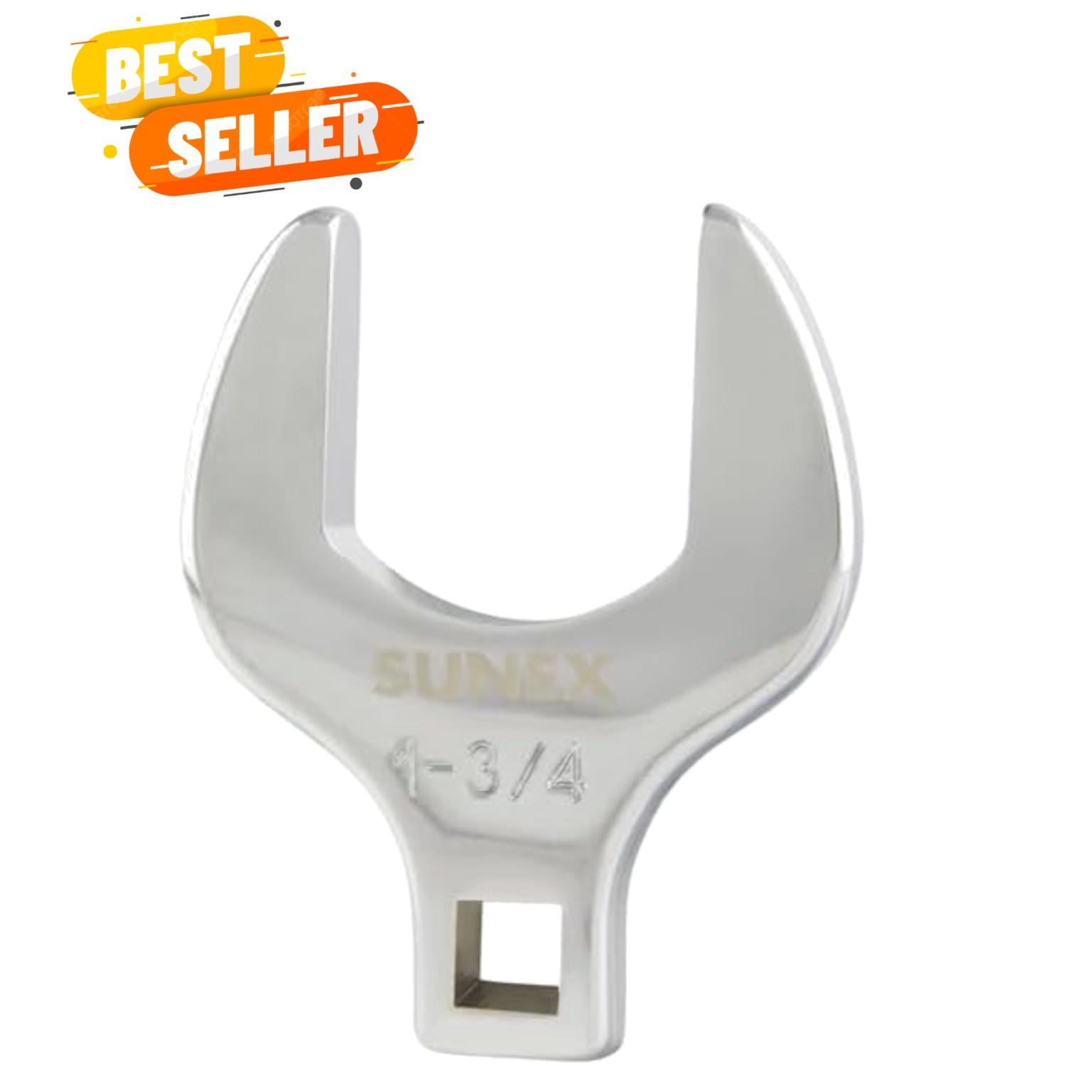 Sunex 97748A 1/2″ Drive 1-3/4″ Fully Polished Jumbo Crowfoot Wrench