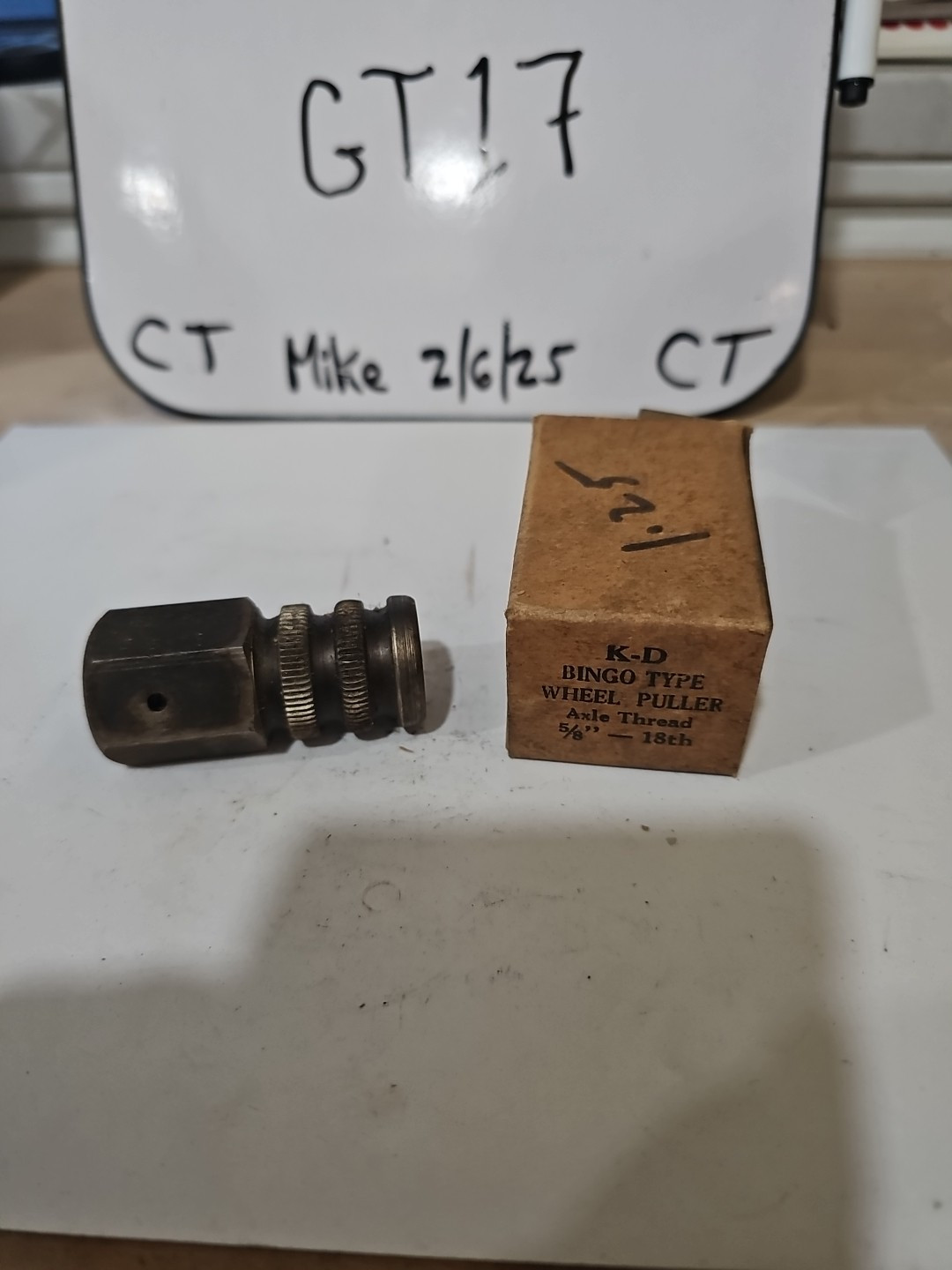 Wheel/Hub Knock Out Puller for Thread Axle 5/8″-18th.