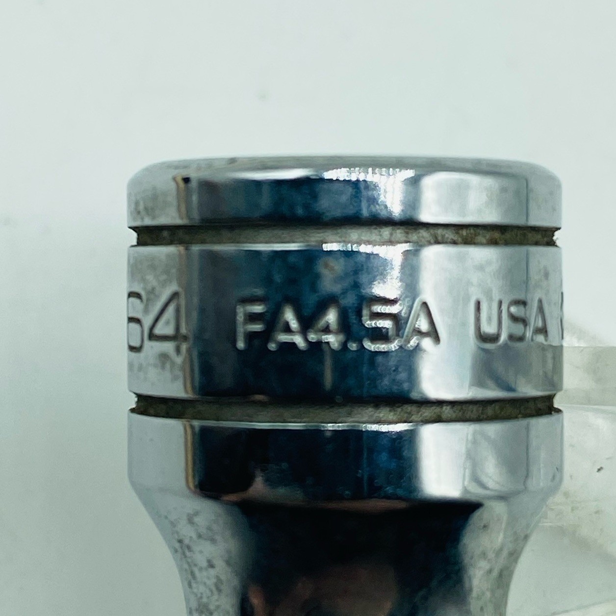 Snap-on FA4.5A 3/8” Drive 9/64” Hex Bit Socket USA (No Hex Bit, Socket Only)