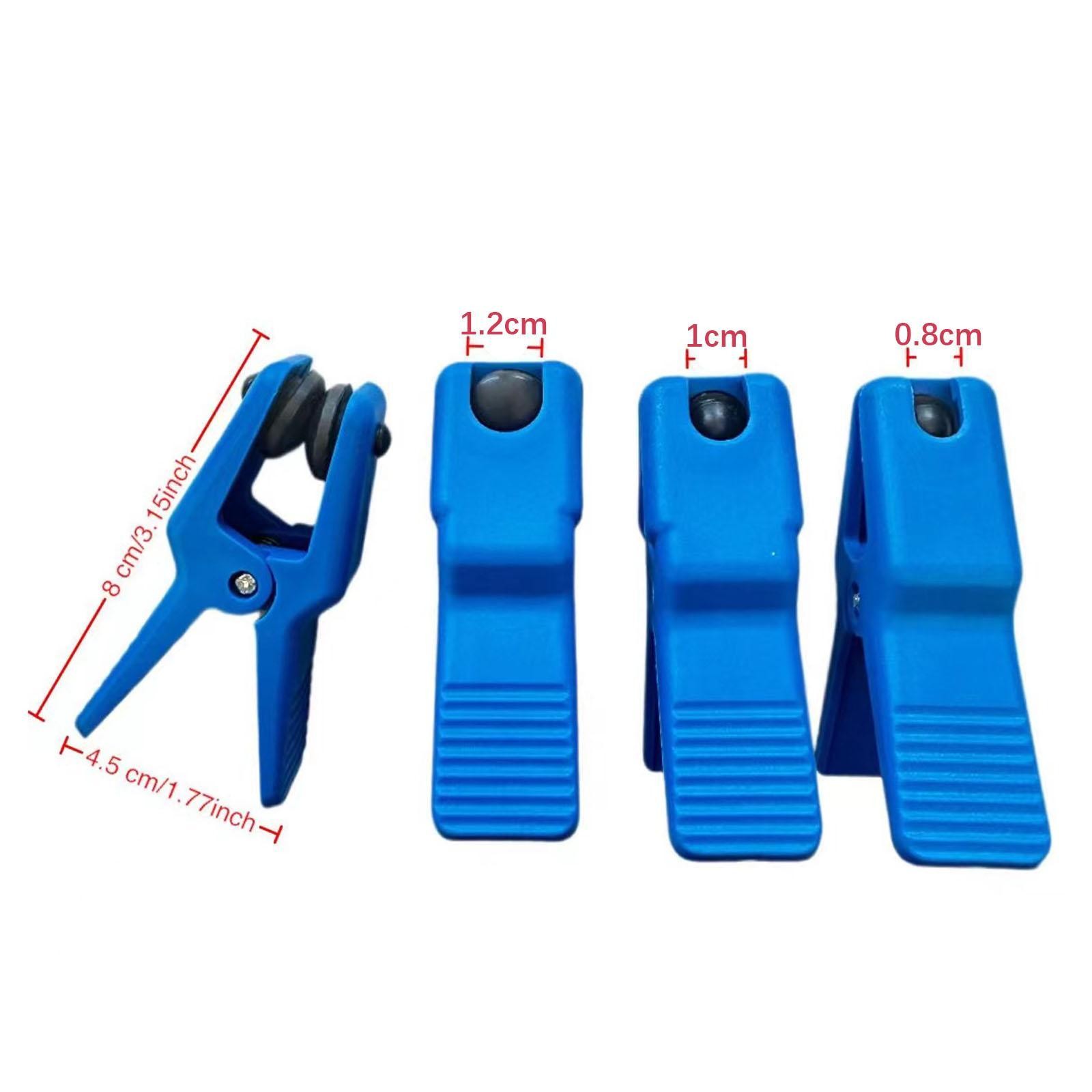 4x Fluid Hose Stoppers Fluid Hose Stop Clamps 1/2 3/8 5/16 inch