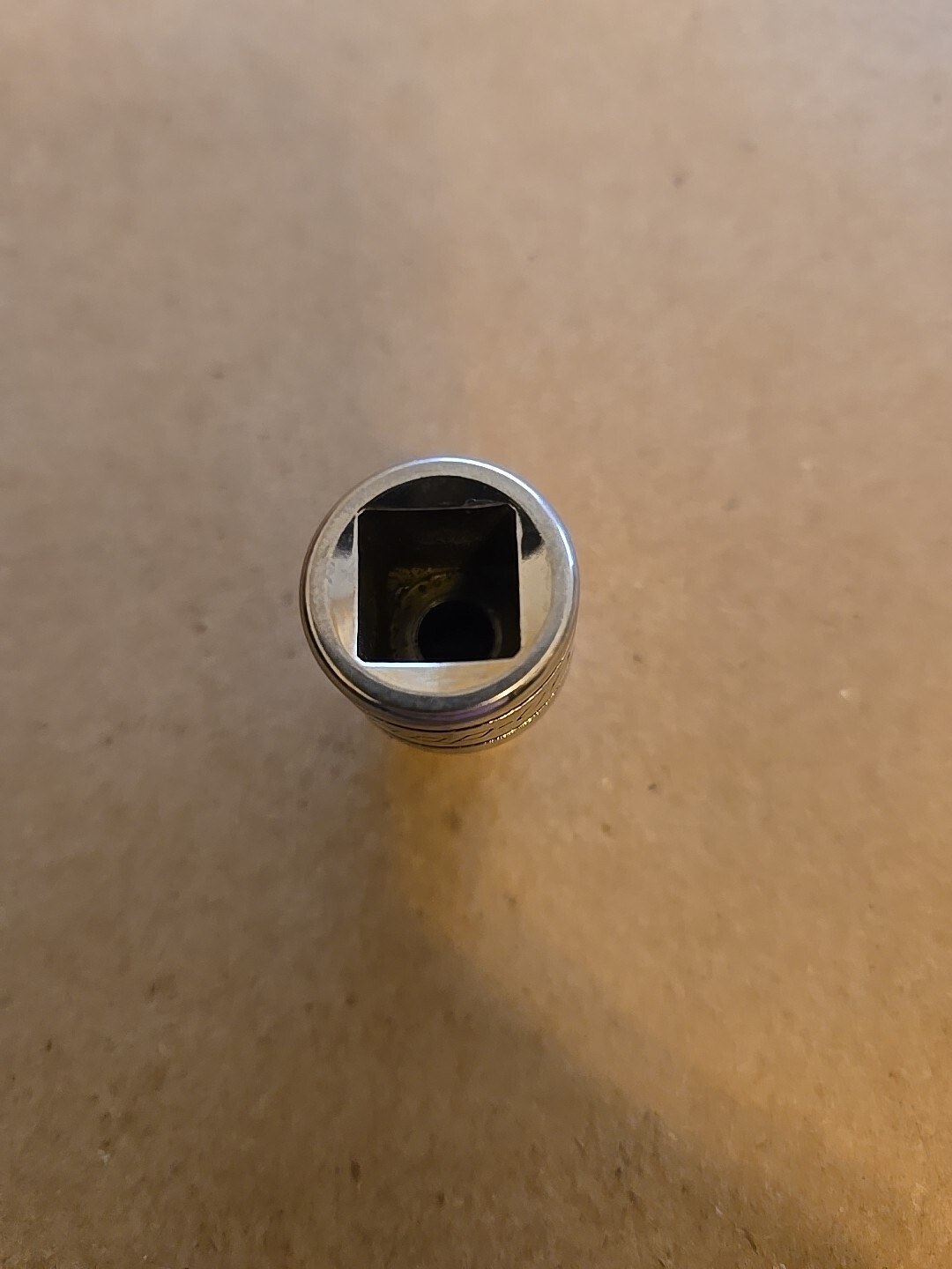 Snap On Tools 3/8″ Drive 1/4″ 6PT Shallow Chrome Socket FS081