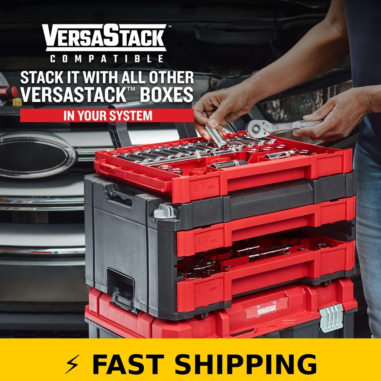 Craftsman 262-Piece Mechanic Tool Set with VERSASTACK Box