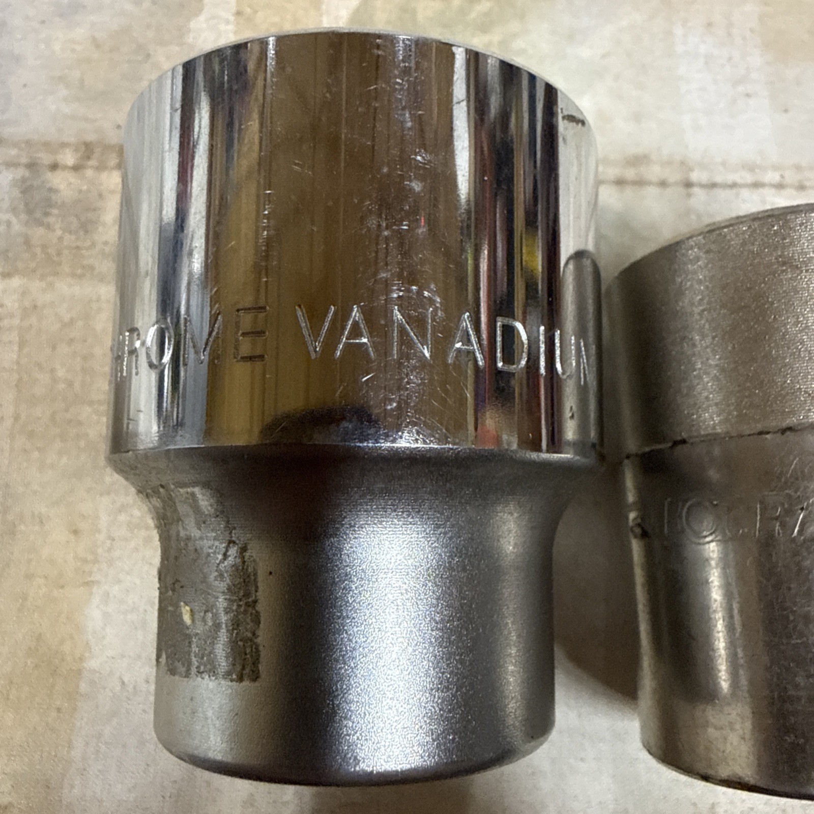 True craft, Chrome Vanadium 3/4”dr/ Allen 1/2” Drive Sockets. 5 Exc. Sockets