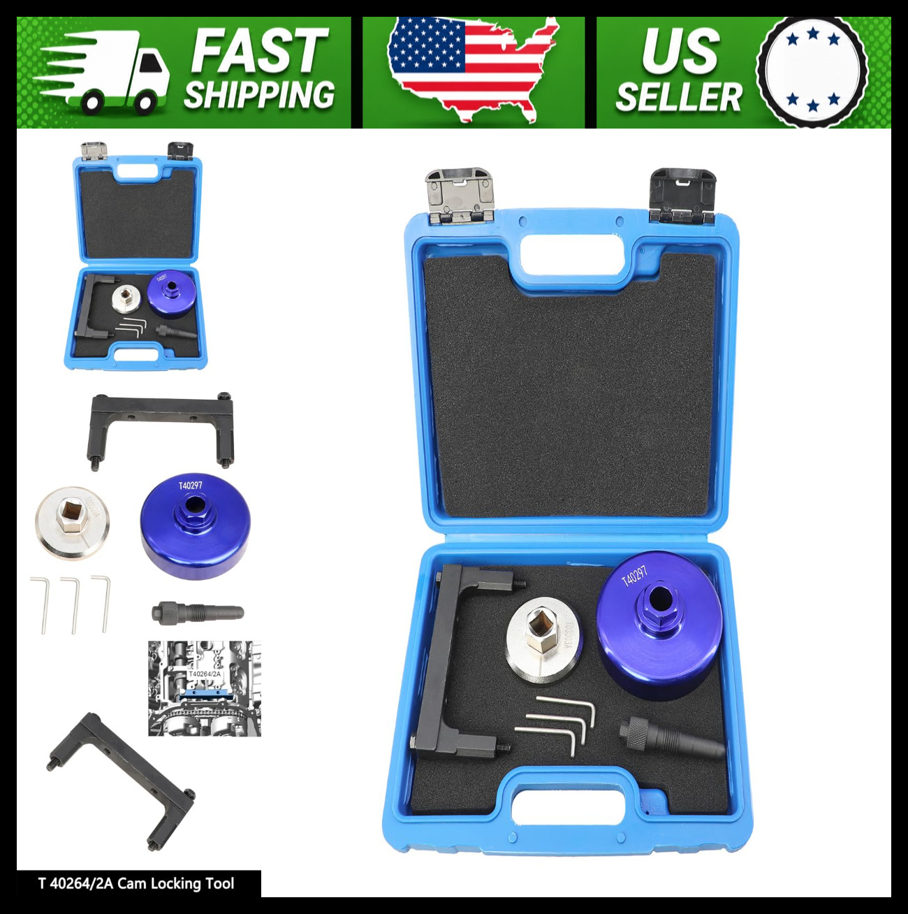 Audi 2.5L TFSI Camshaft Timing Tool Kit for RS Q3 TT