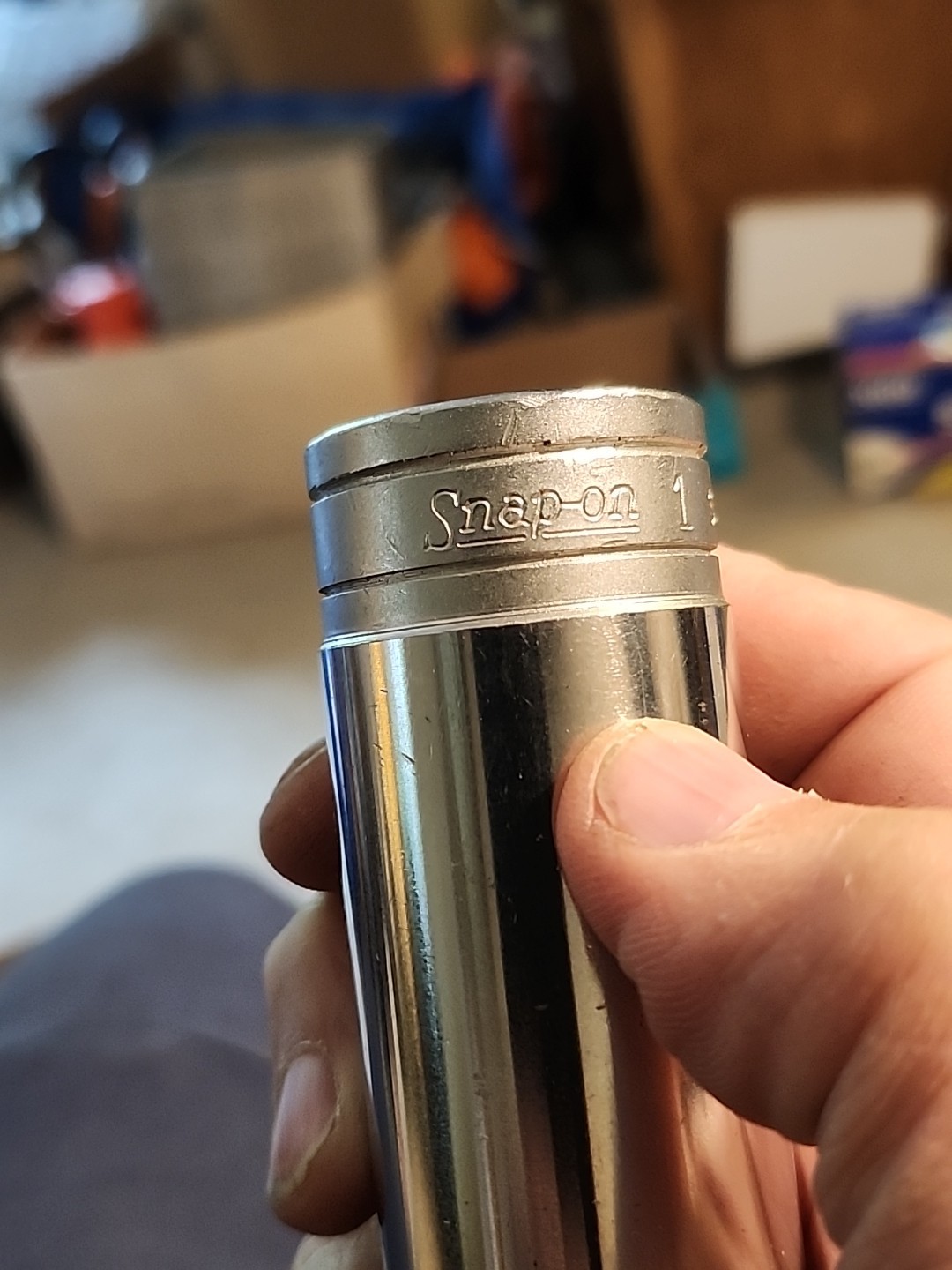 SNAP ON TS321, USA, 1″, 1/2″ DRIVE, DEEP SOCKET, 12 POINT, FREE SHIPPING