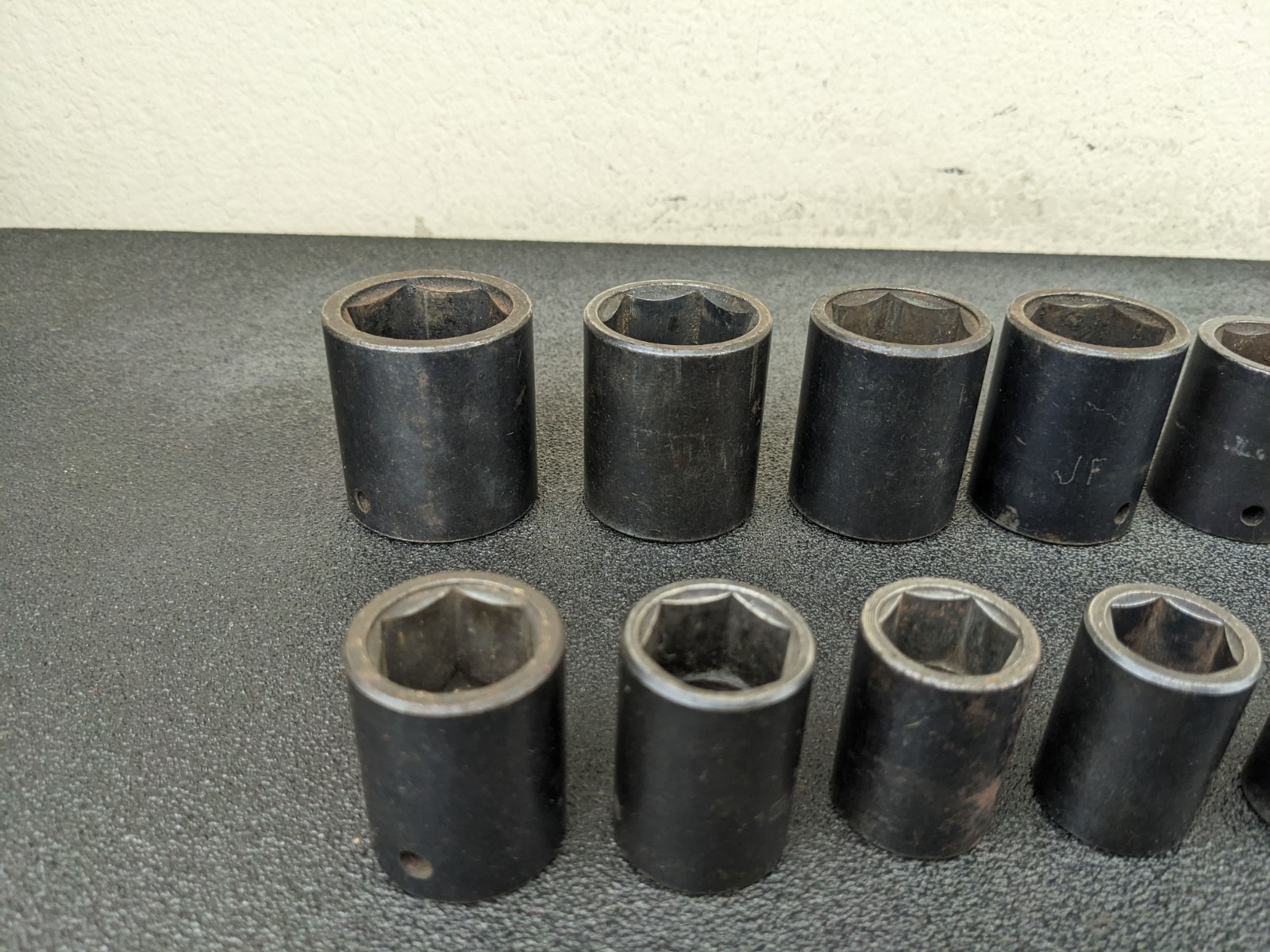#bp318 MATCO SCP136T 15pc 1/2″ Drive SAE 6 IMPACT Socket Set 7/16″ to 1-5/16″