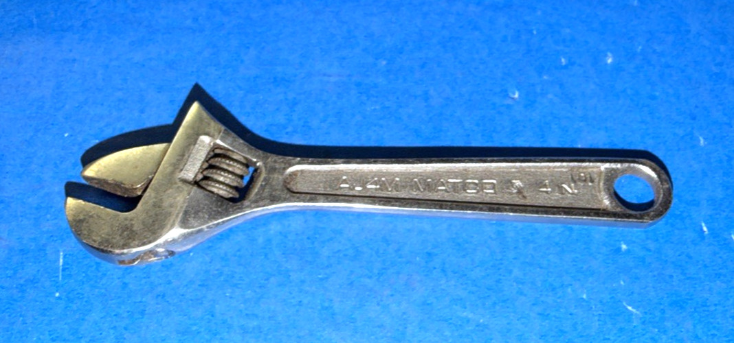 MATCO TOOLS 2 PIECE ADJUSTABLE CRESCENT STYLE WRENCHES 4 AND 15 INCHES