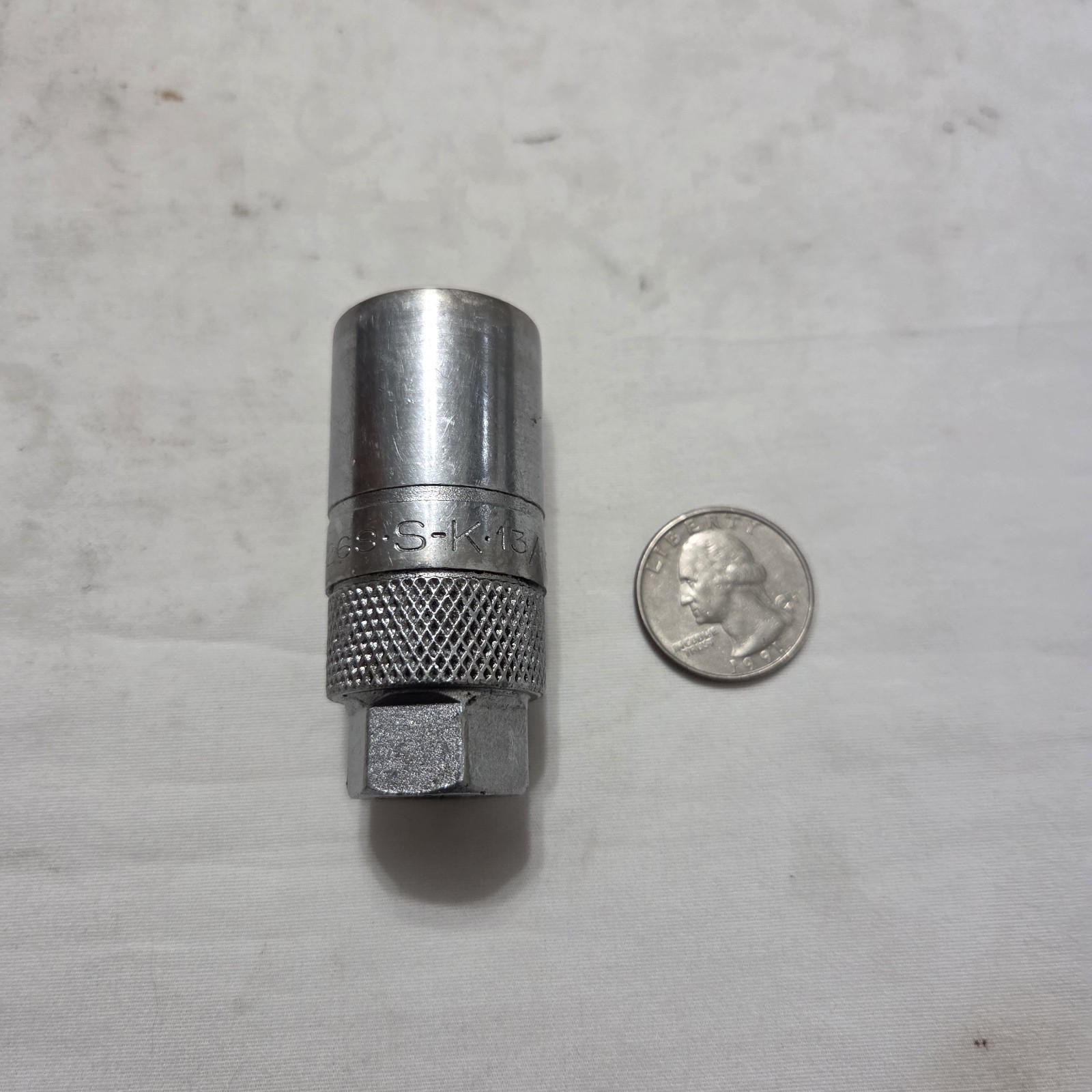 SK Tools 4426S 13/16″ 6 Point Spark Plug Socket 3/8″ Drive – Made in USA