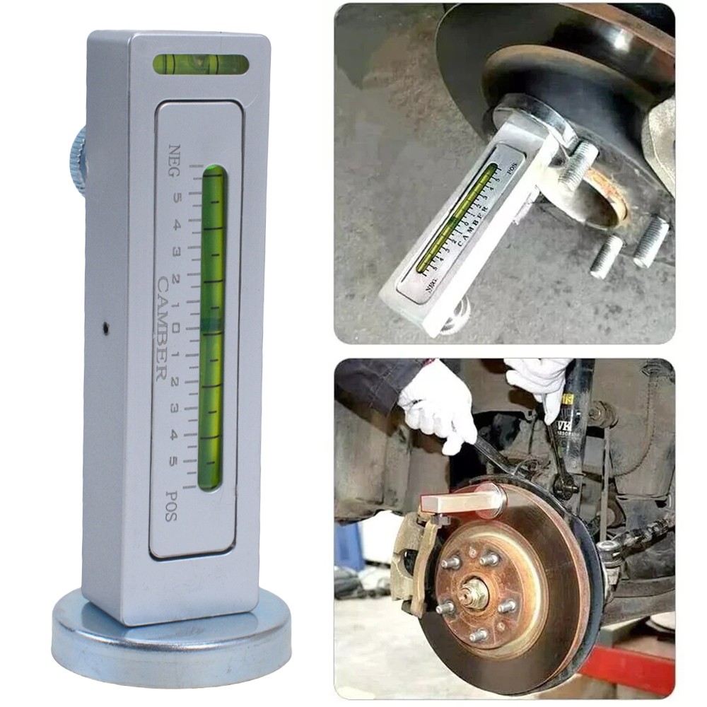2× Magnetic Gauge Tool Car Camber Castor Strut Wheel Alignment Truck Adjustable
