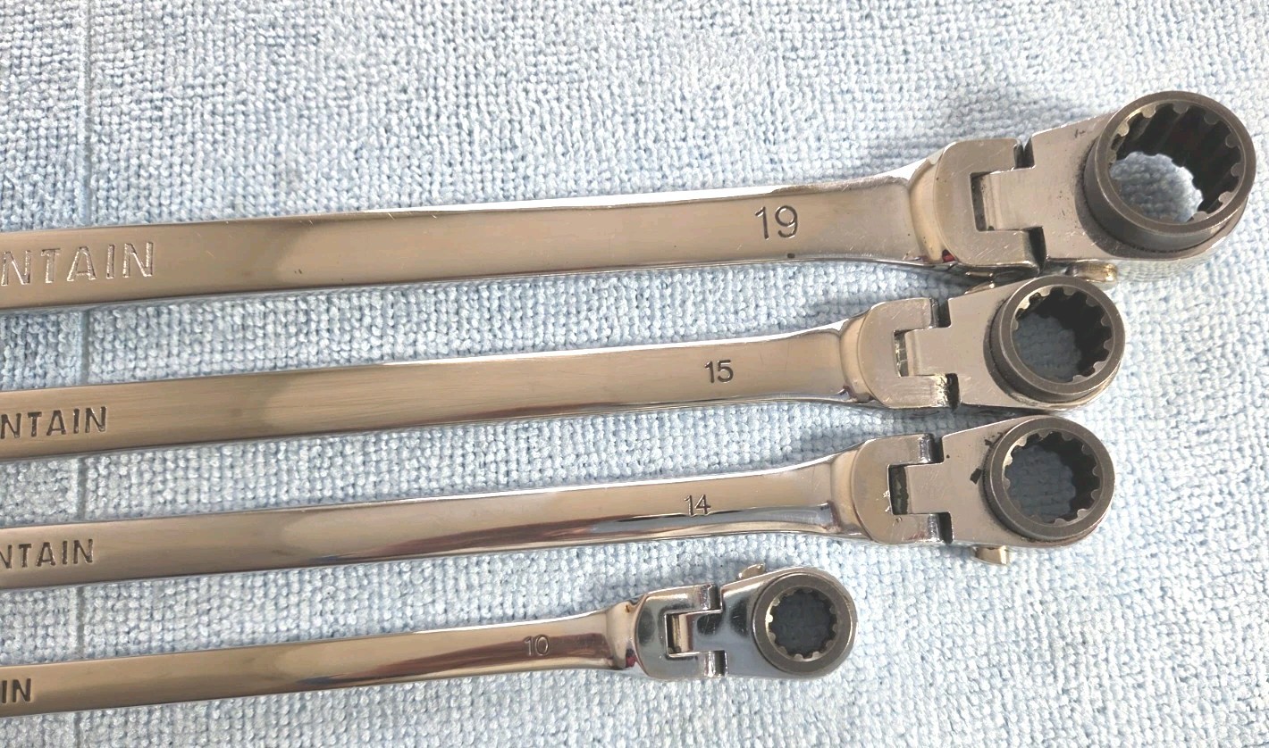 Mountain Double Box End Long Racheting Wrenches