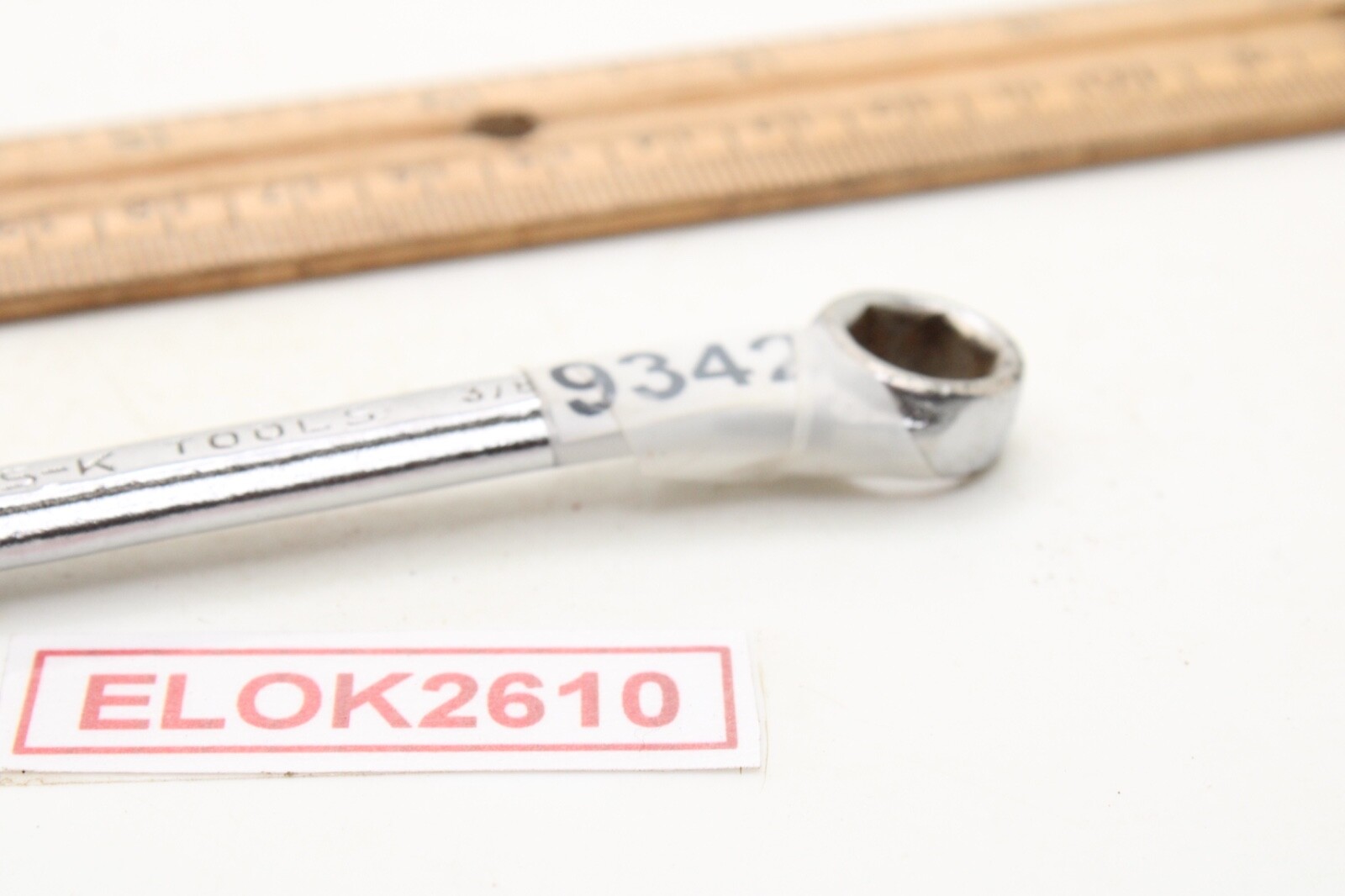 S-K Tools C-12 3/8″ 6 Point SAE Combination Wrench 4.5″ USA