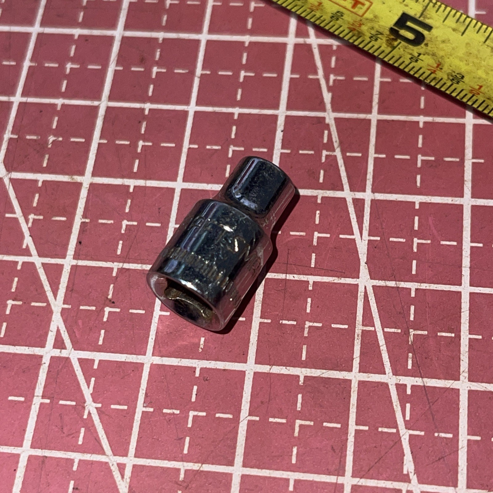 Craftsman 43501 AD 5 MM Metric 1/4 Drive 6 Point Socket 5MM