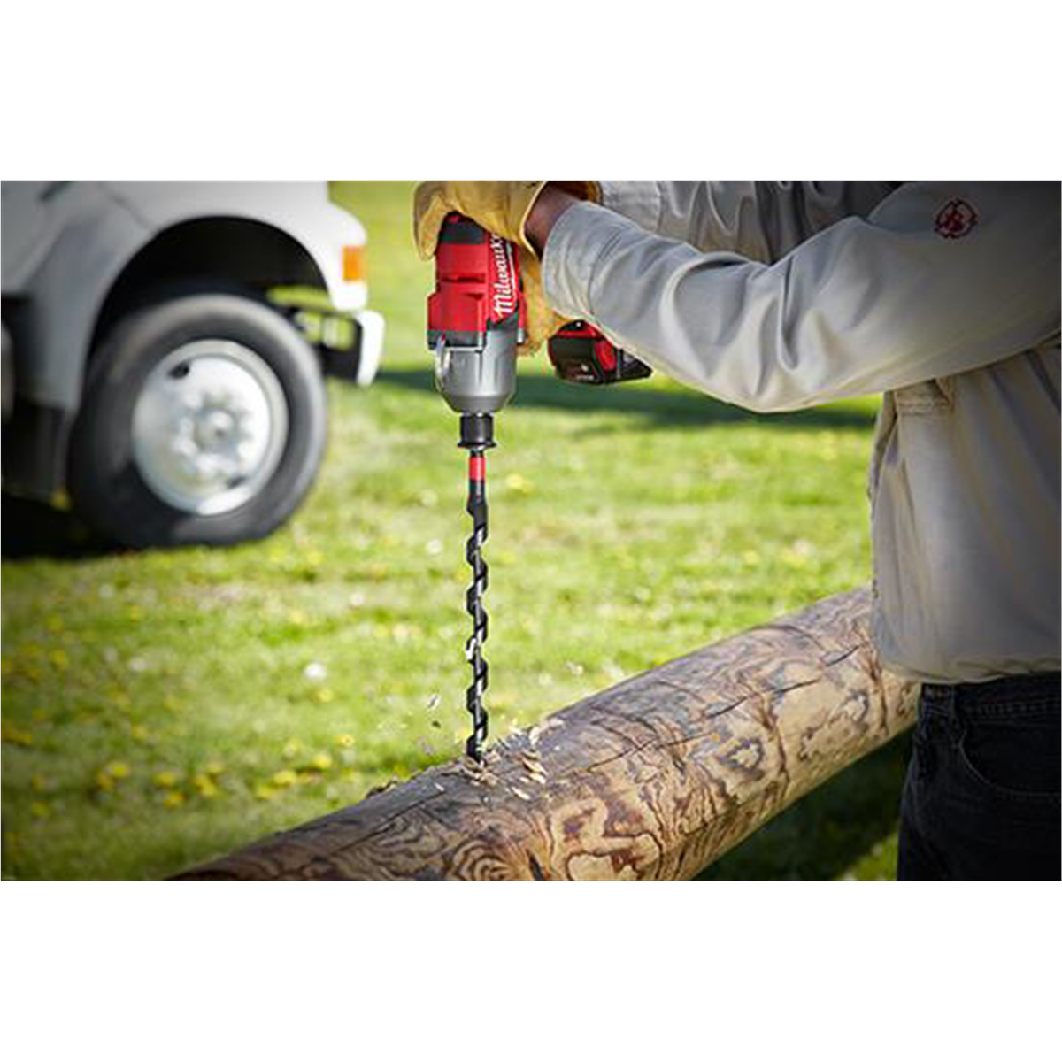 Milwaukee Tool 13/16″ x 18″ SHOCKWAVE Lineman’s Impact Auger Bit
