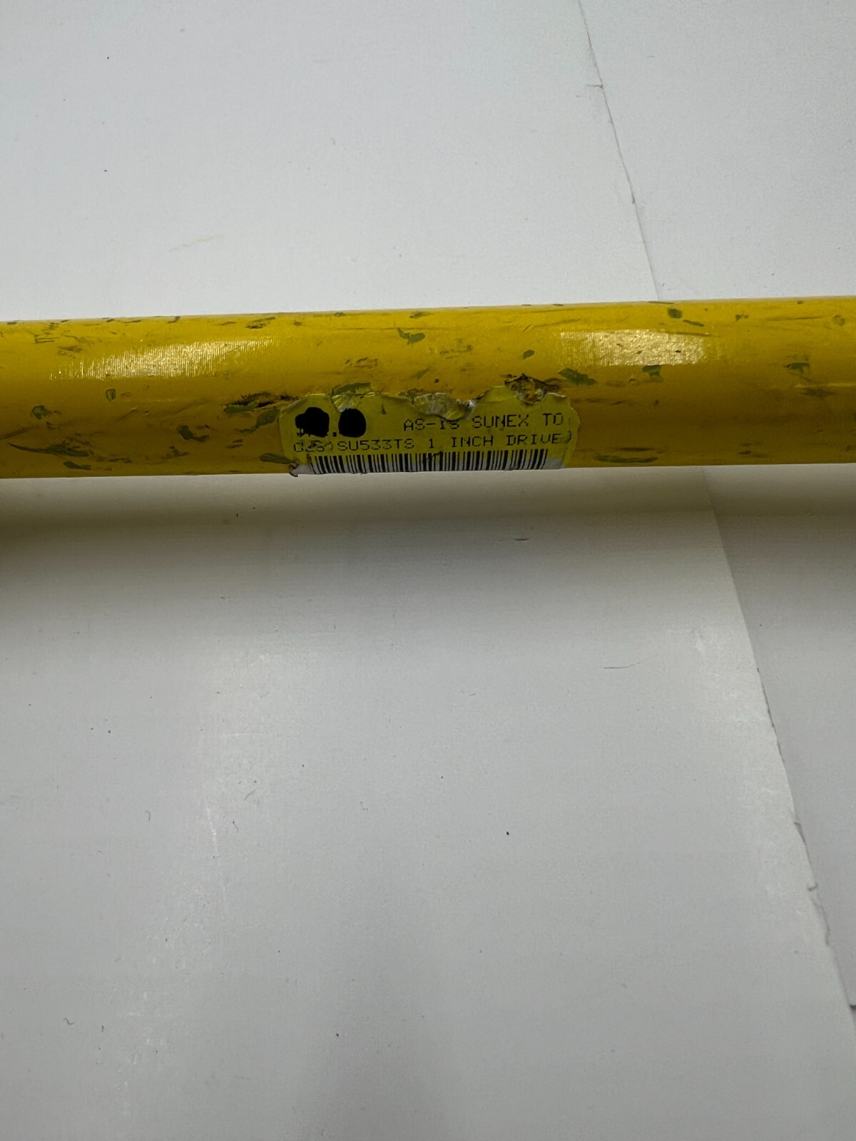 Sunex Tools 533TS 1 inch Drive 33mm 475 Ft/Lbs Torque Truck Socket Yellow