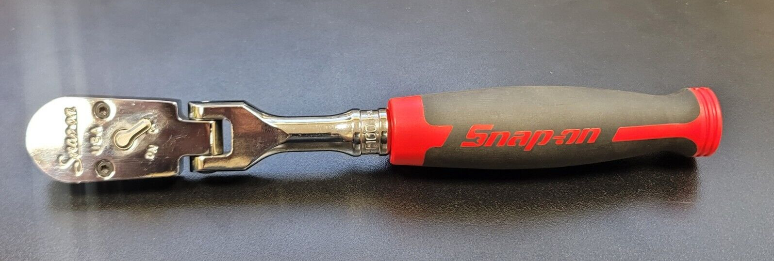 🦅 Snap-On ™ Tools NEW STYLE 3/8″ Drive 100 Tooth Soft Grip Flex Ratchet FHF100