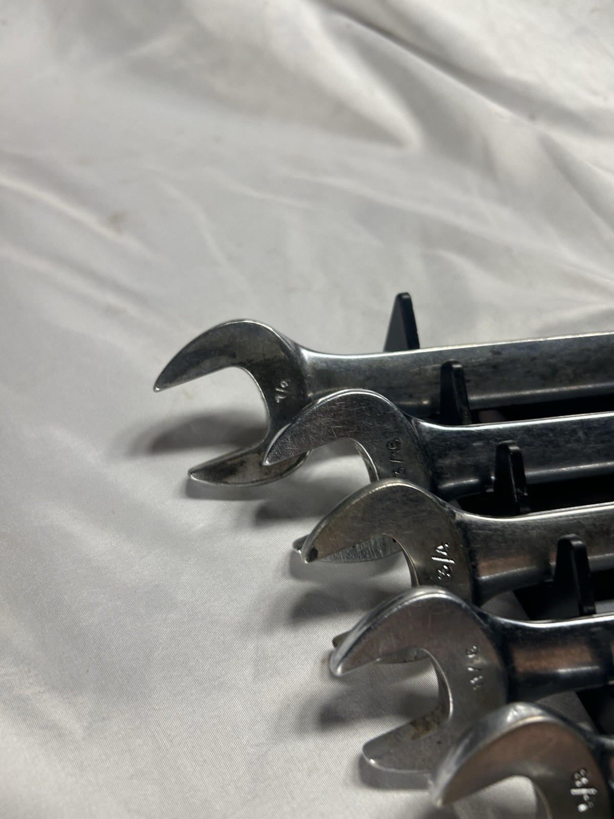 Snap-On OEX711B – 9 Pc – 12pt SAE Flank Drive Wrench Set 3/8″ to 15/16”