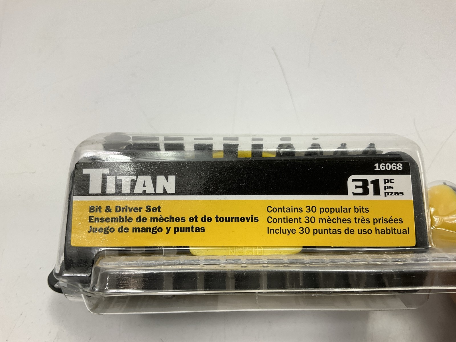 Titan 16068 31-Piece Multi-Bit Screwdriver Set – Slotted, Hex, Phillips, Pozi