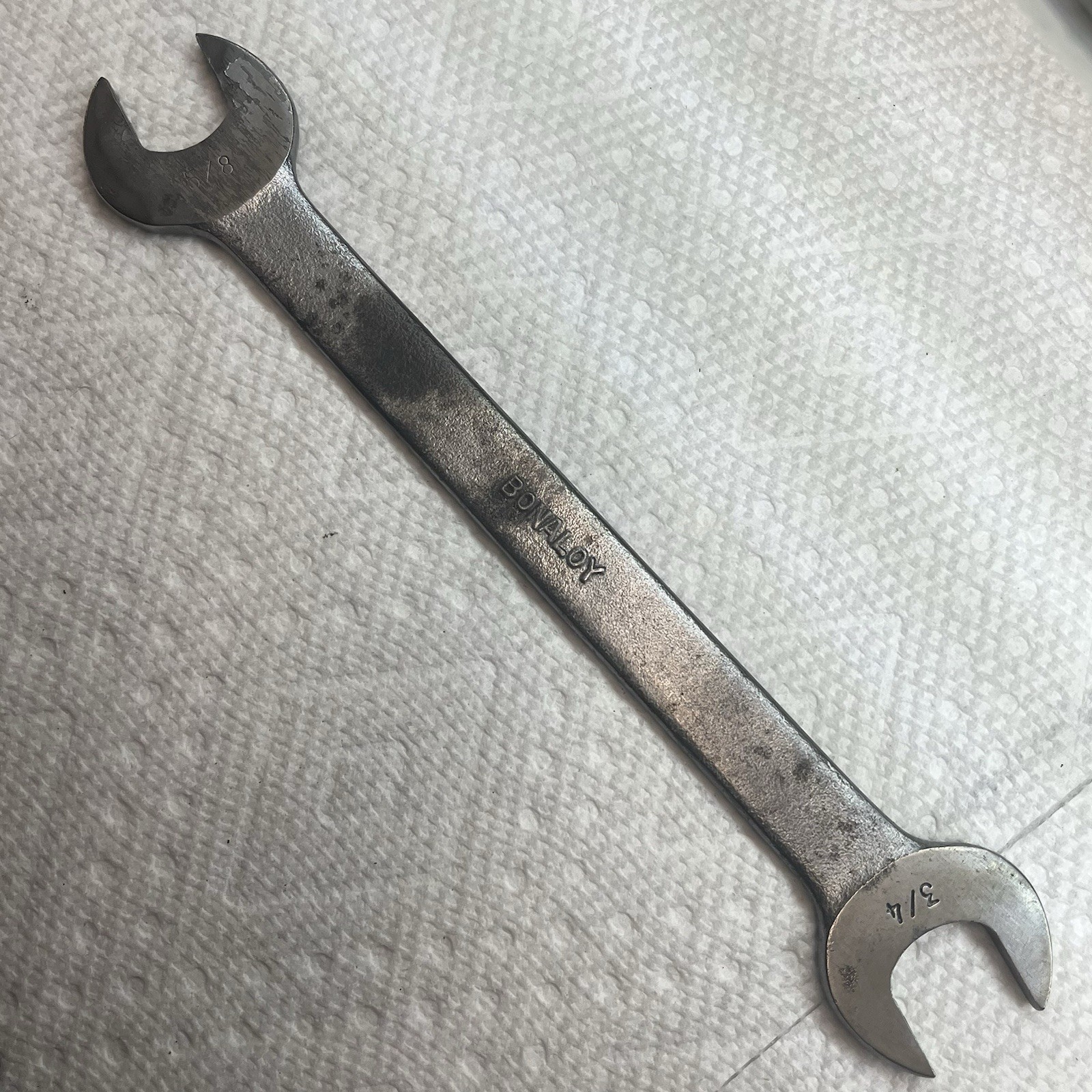 BONNEY #424A open end wrench THIN 5/8″ X 3/4″
