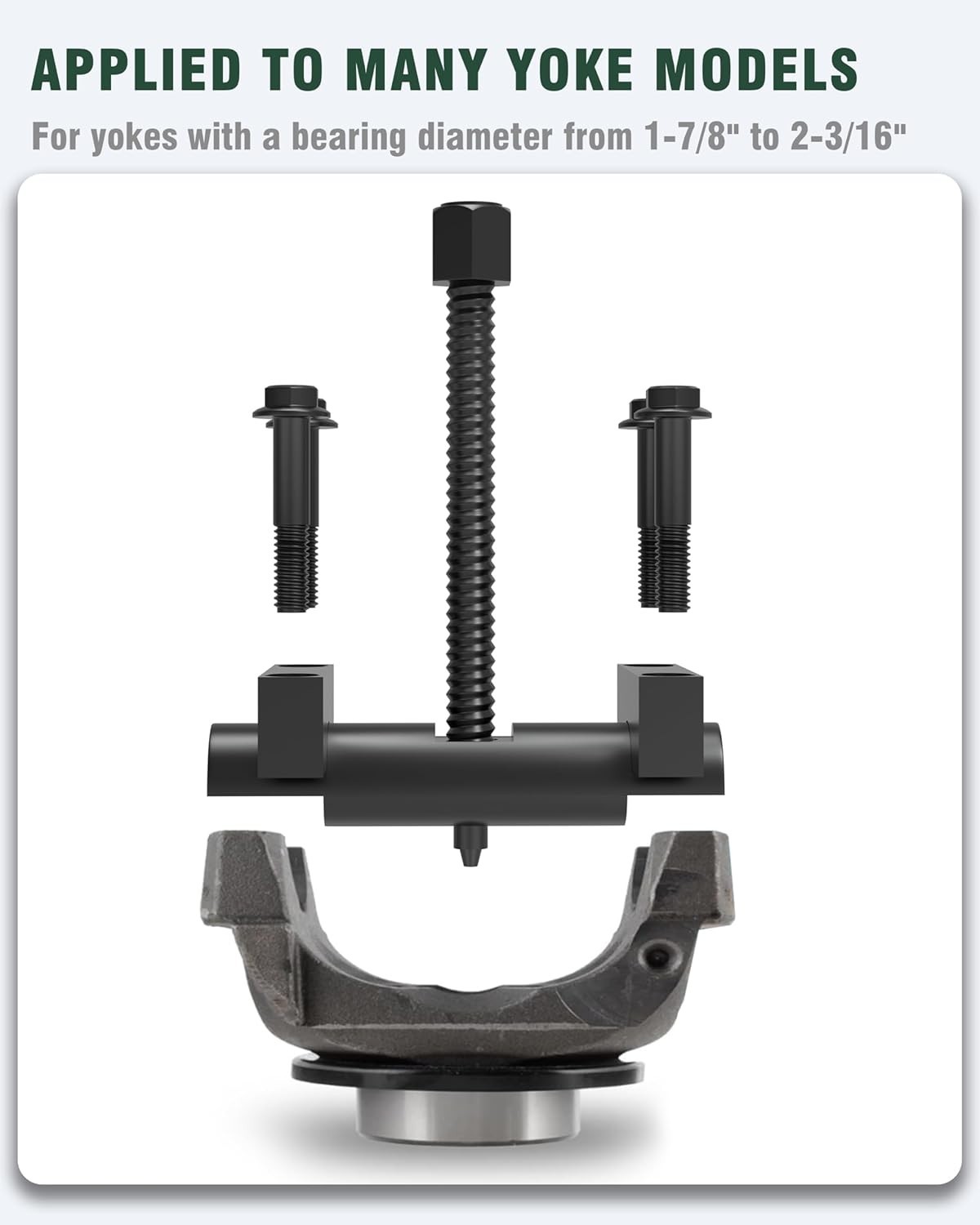 ZQULOYO 60050 Heavy Duty Yoke Puller Kit Class 6-8 Trucks Semi Truck Tool