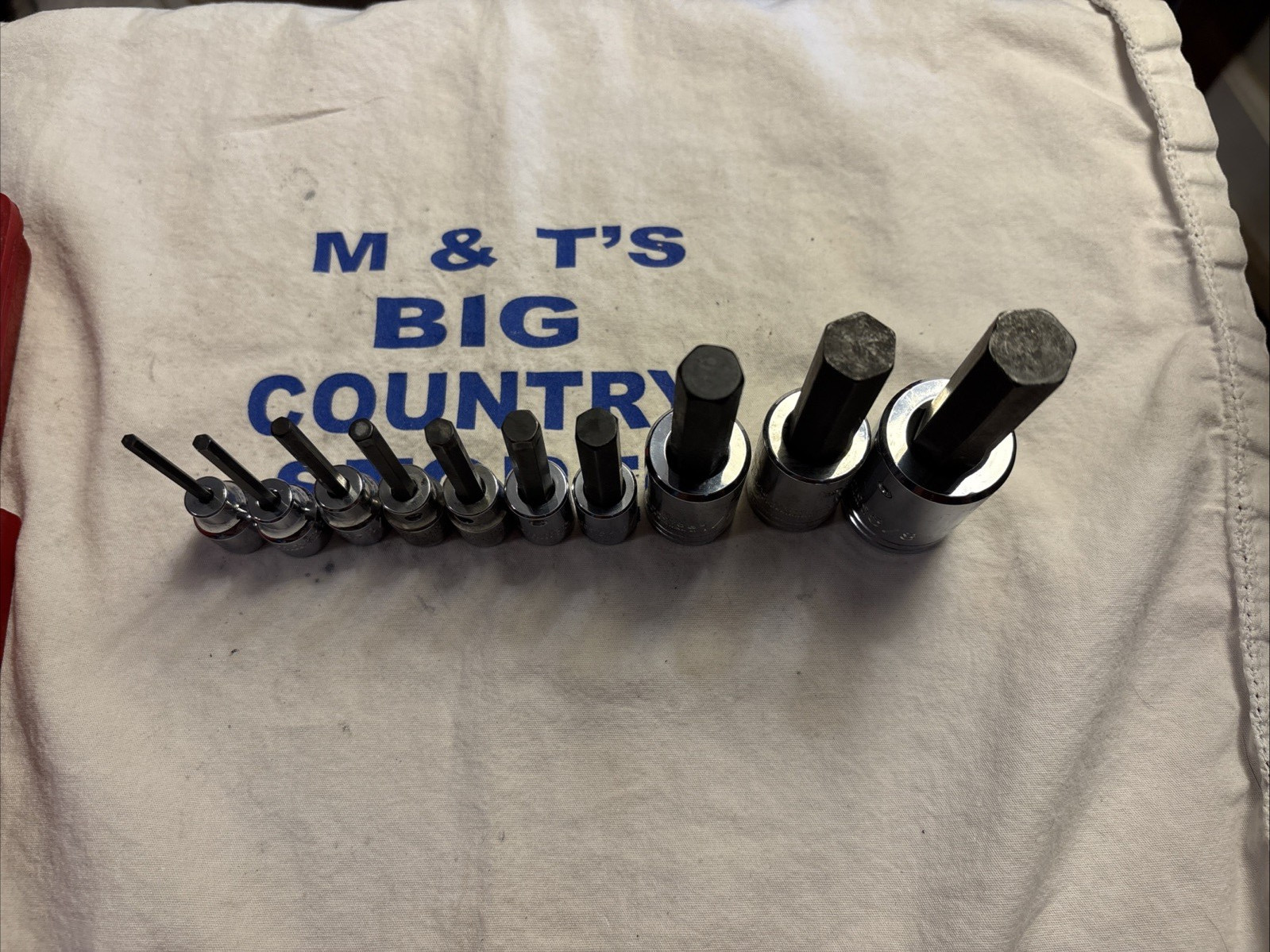Proto Professional 1/2″ & 3/8″ Drive 10pc SAE Hex Bit Socket Set
