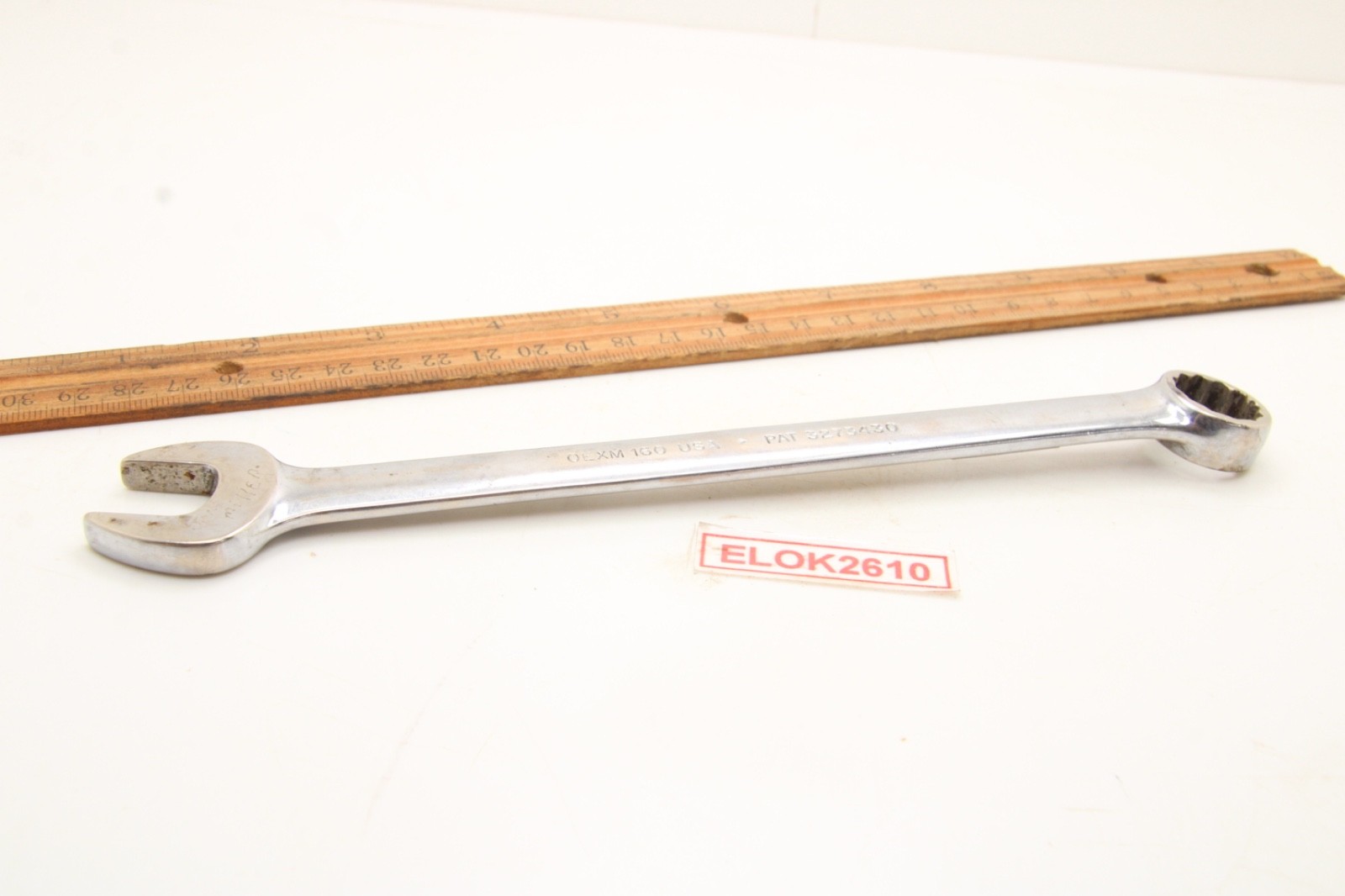 Snap-on OEXM160 16mm 12 Point Metric Combination Wrench 8.5″ USA