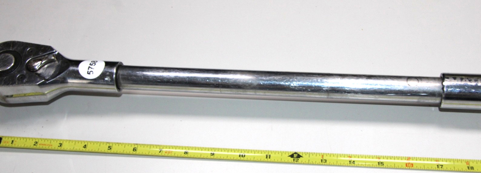 Matco Tools DR34T 3/4” Drive 40” Extendable Ratchet Quick Release Knurled Grip