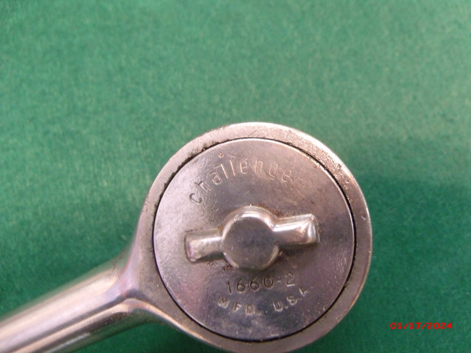 «CHALLENGER» U.S.A. #1660-2 1/2″ DRIVE REVERSIBLE RATCHET