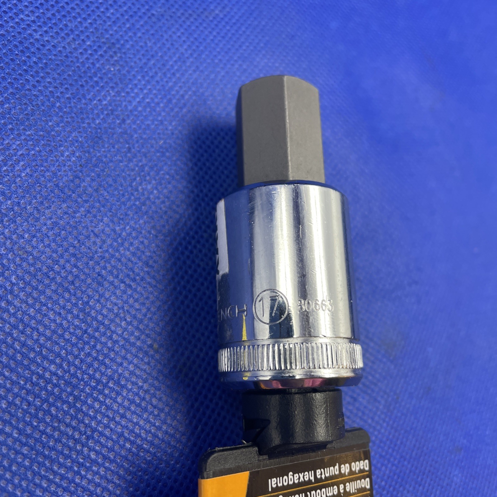 🔥GearWrench 80663 1/2″ Drive 17 mm Metric Hex Bit Socket