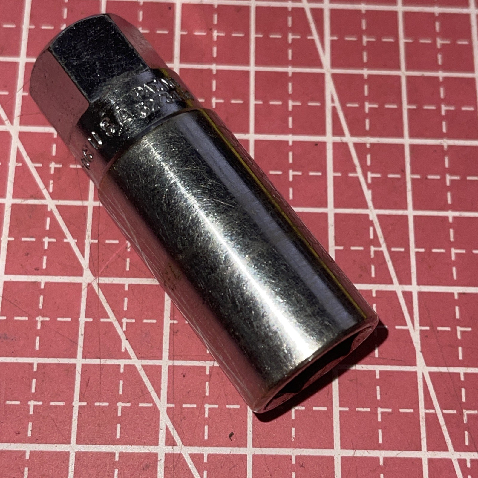 Snap on USA S9706 5/8 In SAE 3/8” Drive Spark Plug 6 Point Socket Vintage 5/8”