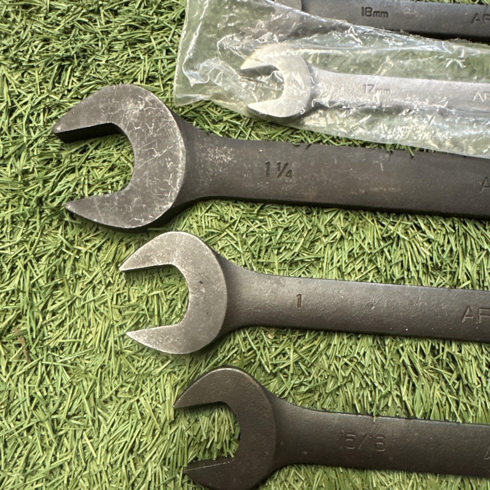 Armstrong USA Combination Wrench Lot 1-1/4 1 15/16 28 25 18 17mm