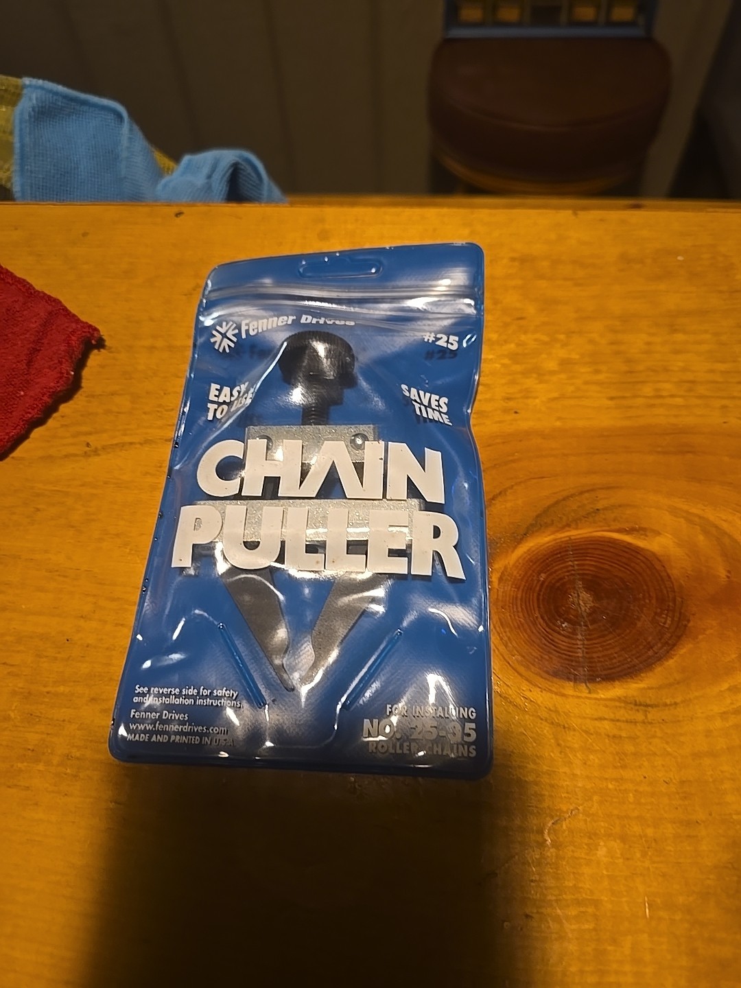 NEW FENNER DRIVES #25–25-35 CHAIN PULLER -NIP-Ships FREE